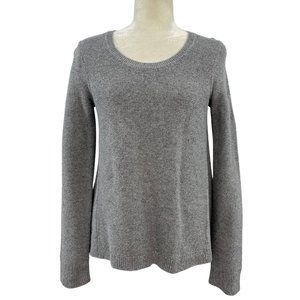 Madewell Riverside Textured Sweater Knit Gray S